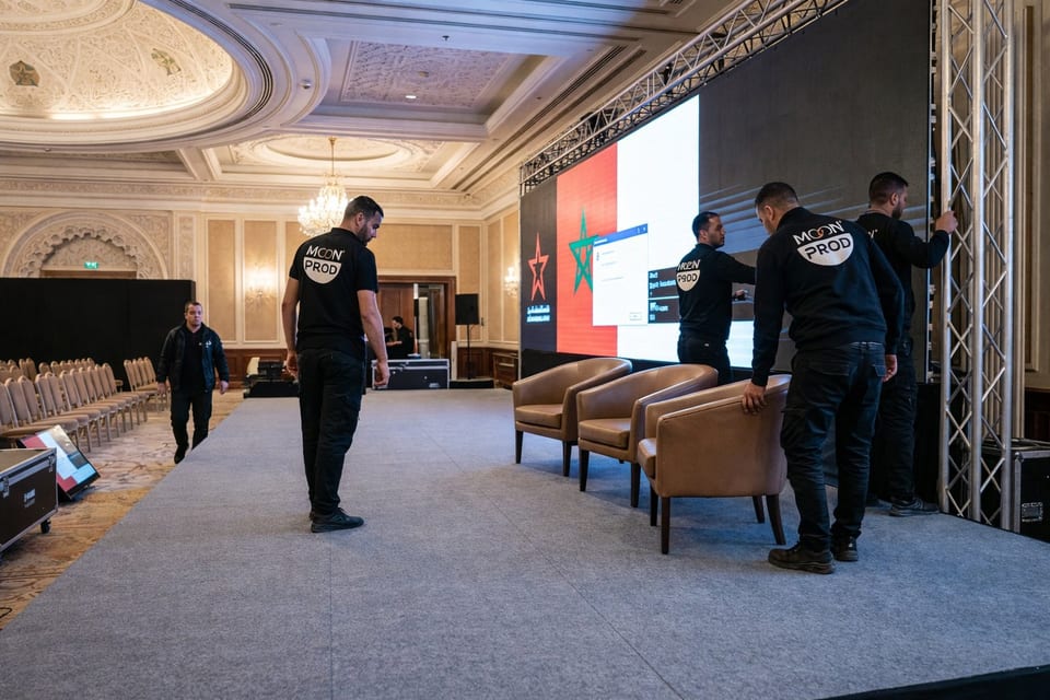 Conférence corporate organisée à Casablanca