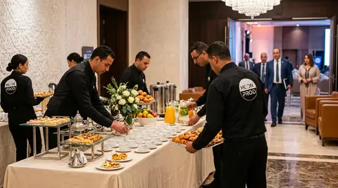 equipe moonprod installation buffet 1