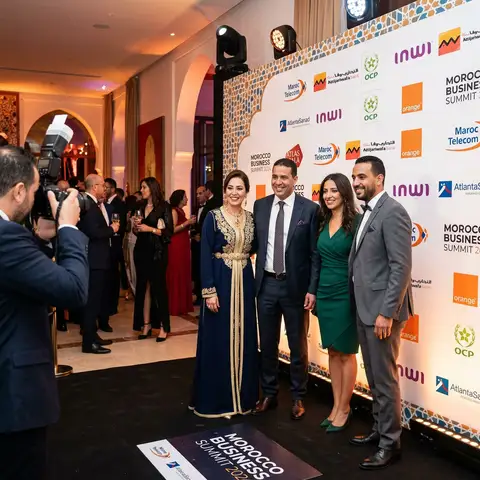 photocall evenement corporate